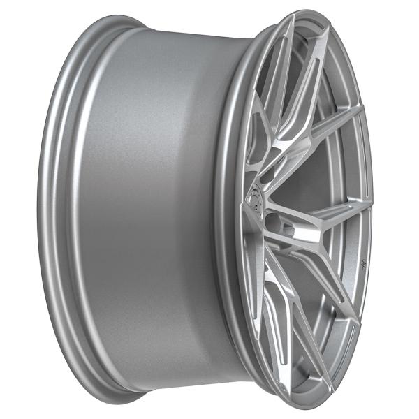 WF RACE.ONE | FORGED - FROZEN SILVER 9.0x19 ET44 5x112 DC